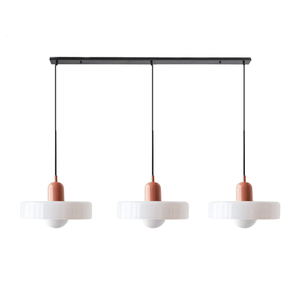 Pendant Light Glass Shade 30.0 cm Bedroom Bedside Hanging Lamp Modern Minimalist Nordic Style Adjustable Ceiling Light | Thomler