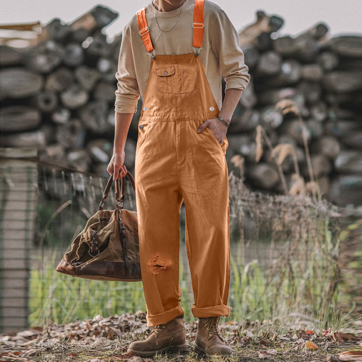 Unisex Garden Work Overalls with Adjustable Straps & Deep Tool Pockets for Yard Work, Planting, Weeding – Durable Washable Workwear for | Thomler