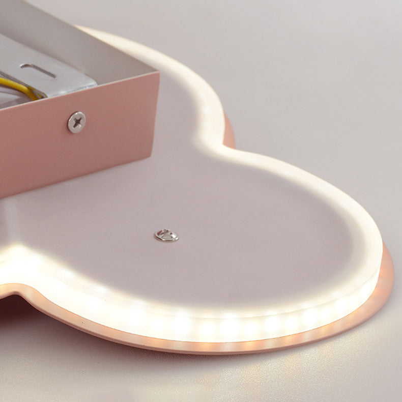 Cloud-Shaped LED Wall Sconce – Modern Metal & Acrylic Light Fixture for Bedroom, Nursery & Living Room – Hardwired White, Pink or Blue | Thomler