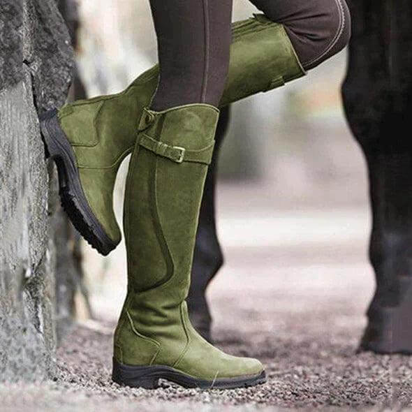 Insulated Knee-High Snow Boots for Women – Waterproof, Non-Slip Winter Footwear for Cold Weather Outdoor Activities & Everyday Wear | Thomler