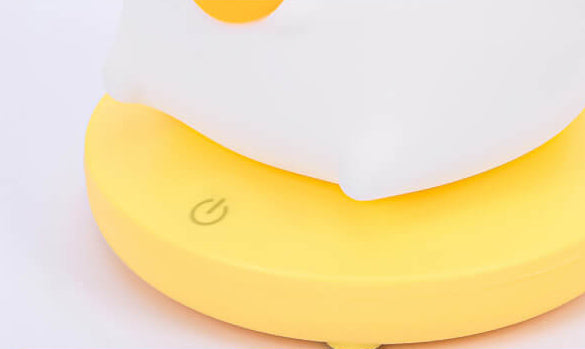 Silicone Animal Night Light for Kids – Soft LED Bedside Lamp, Rechargeable Glow Light for Nursery, Bedroom & Living Room Decor | Thomler
