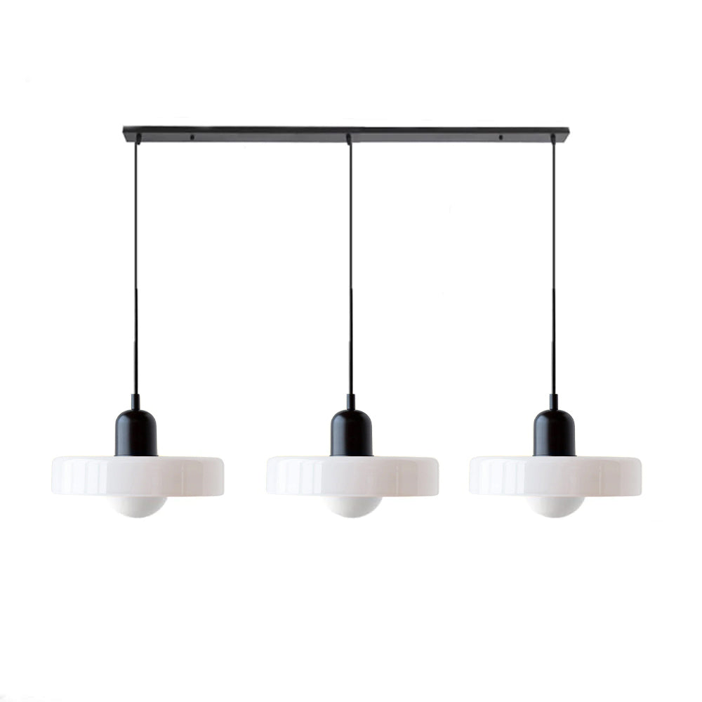 Pendant Light Glass Shade 30.0 cm Bedroom Bedside Hanging Lamp Modern Minimalist Nordic Style Adjustable Ceiling Light | Thomler