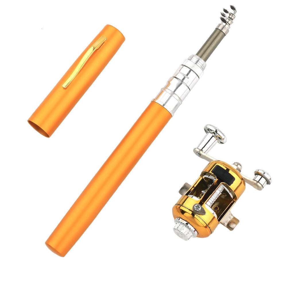 Collapsible Fishing Rod with Aluminum Reel for Travel and Hiking Adventures | Thomler