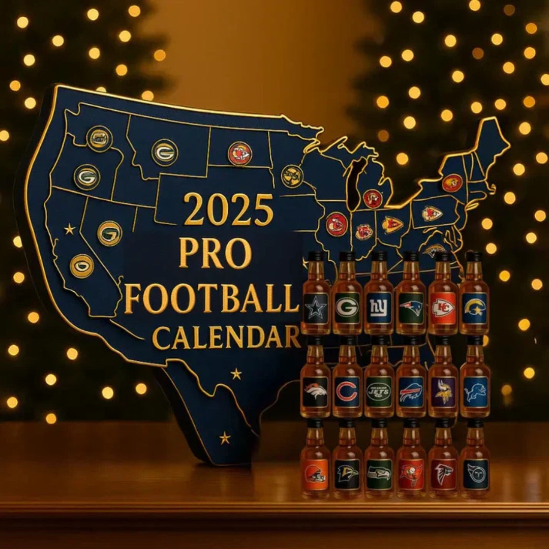 Holiday Spirit Sampler Set – 24 Ornamental Bottles for Daily December Tasting | Thomler