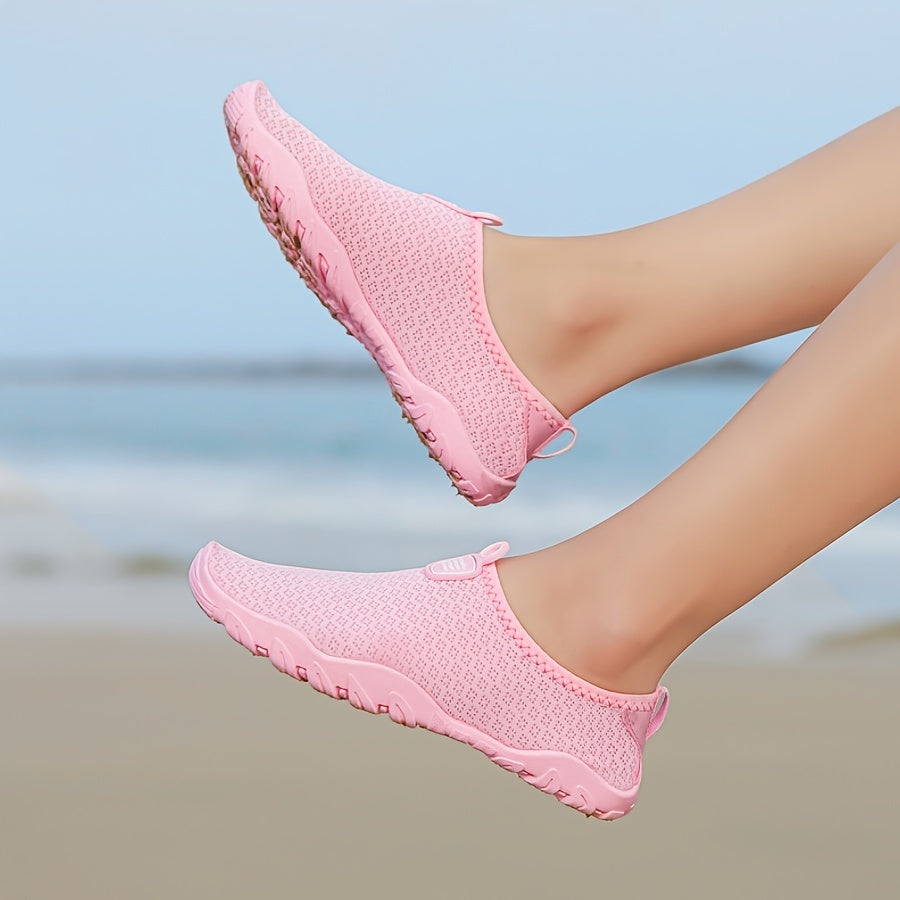 Women's Quick-Dry Water Shoes for Swimming & Beach – Breathable Mesh, Non-Slip Rubber Sole for Pool, Surf, Kayaking, Yoga & Gym Workouts | Thomler