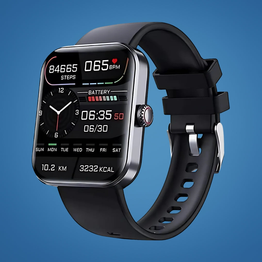Non-Invasive Glucose Monitoring Smartwatch with Real-Time Tracking & Custom Health Alerts for Diabetics | Thomler