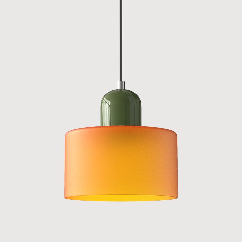 Glass Pendant Light Fixture with Adjustable Cord for Kitchen Island, Dining Room, and Living Room | Thomler