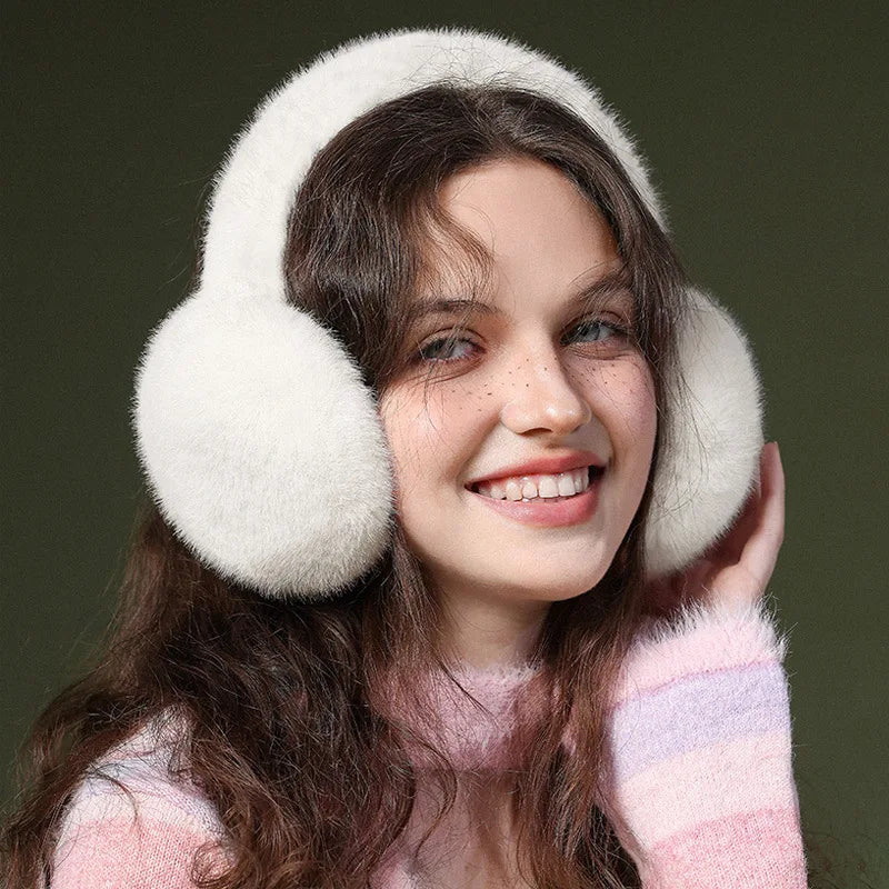 Foldable Fleece Ear Warmers – Soft Cold-Weather Head Accessory for Women | Thomler