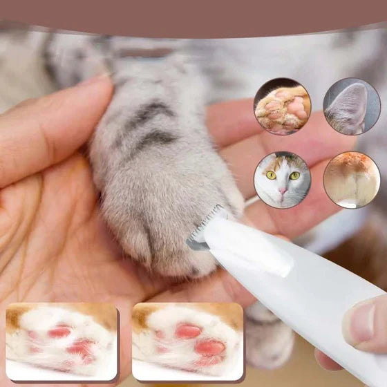 Cordless Pet Grooming Clippers for Dogs and Cats – Rechargeable Electric Trimmer for Paws, Face, Ears & Body – Quiet, Safe Blade Design for | Thomler