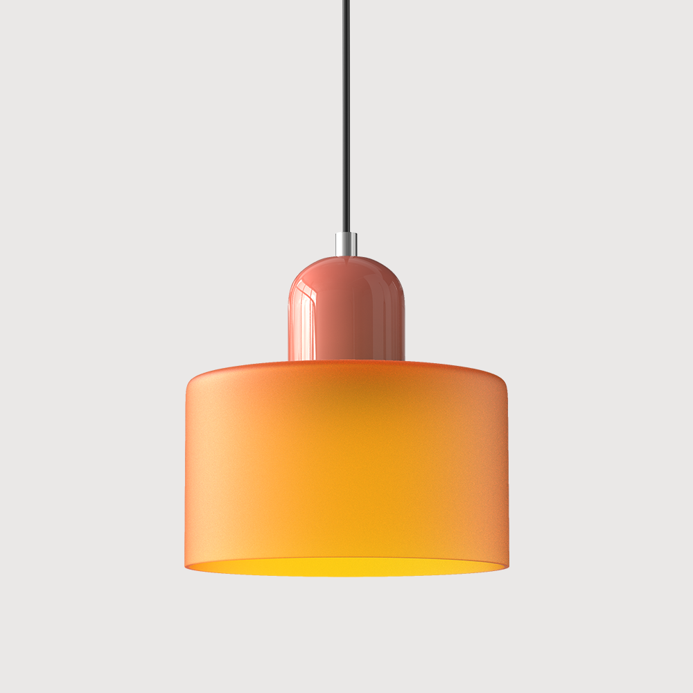 Linear LED Pendant Light White Glass Modern Hanging Fixture for Dining Room Kitchen Island Contemporary Halo Design Adjustable Cable | Thomler