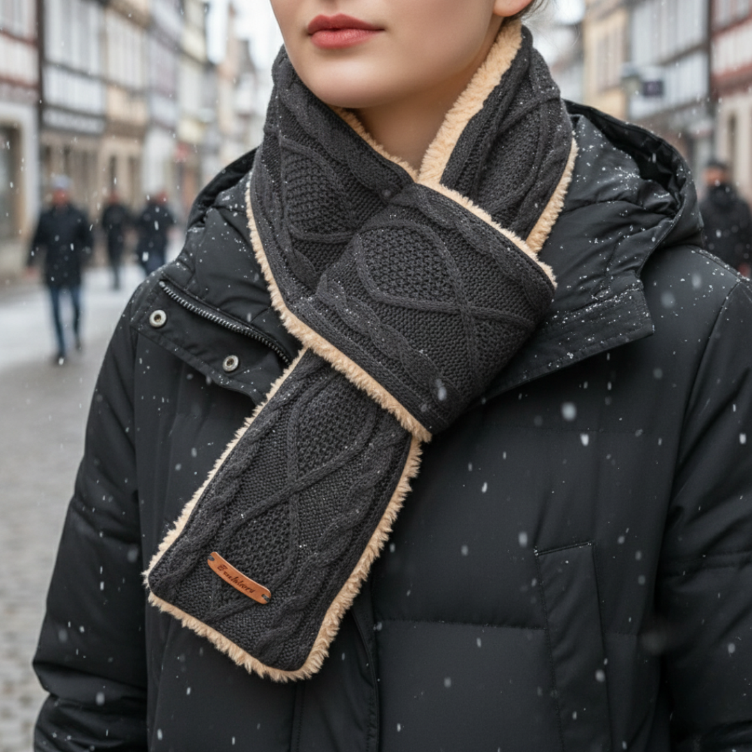 Heated Neck Wrap with 3 Temperature Settings & USB-C Charging – Stay Warm Anywhere | Thomler