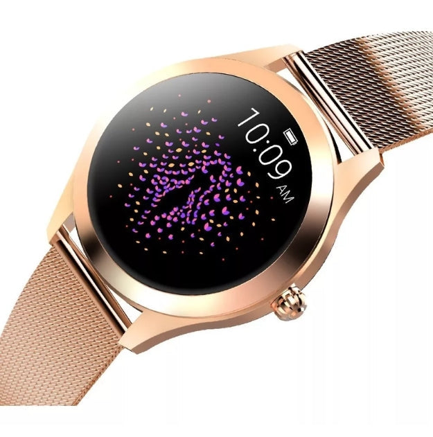 Women's Touch Screen Fitness Tracker Watch – Heart Rate, Sleep & Call Alerts with Swappable Straps | Thomler