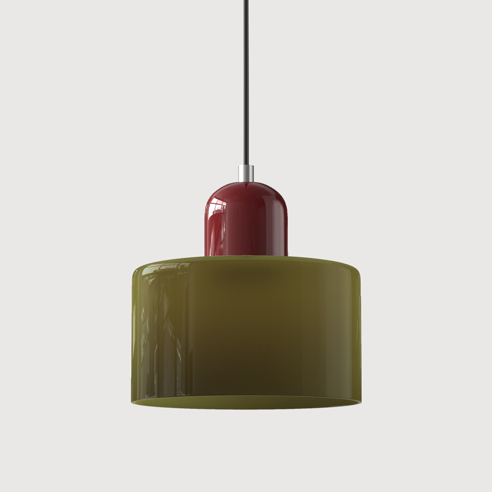Linear LED Pendant Light White Glass Modern Hanging Fixture for Dining Room Kitchen Island Contemporary Halo Design Adjustable Cable | Thomler