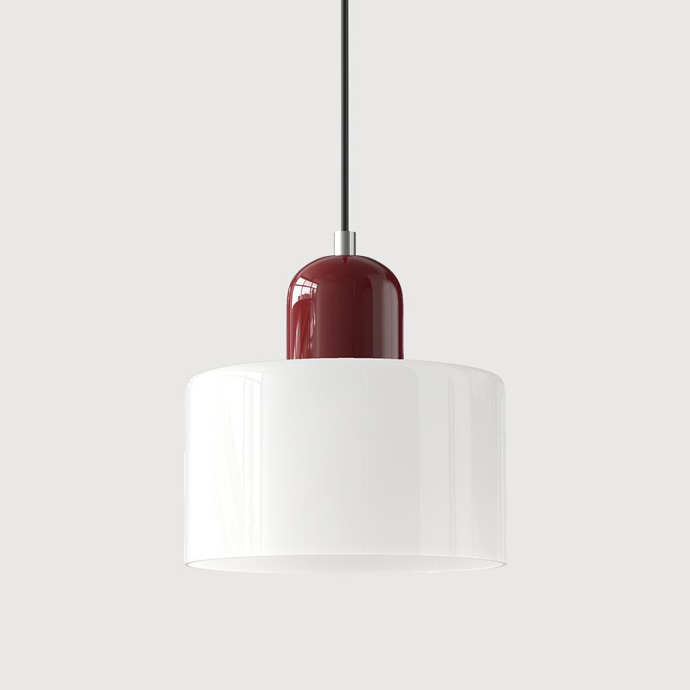 Glass Pendant Light Fixture with Adjustable Cord for Kitchen Island, Dining Room, and Living Room | Thomler