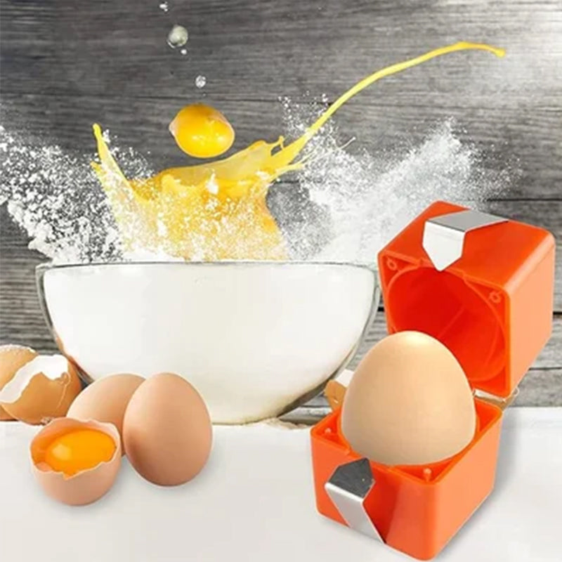 Compact Egg White Yolk Divider Tool with Ergonomic Grip for Baking and Cooking Kitchen Gadget | Thomler