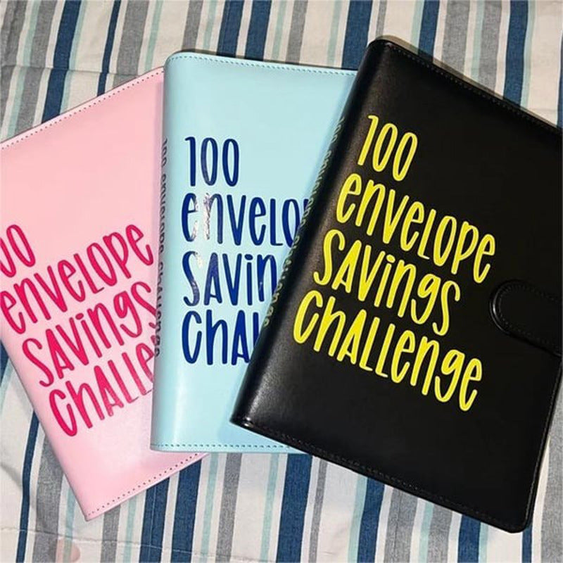 Cash Savings Tracker Organizer with 100 Labeled Pockets – Money Management Planner System – A5 Budget Book with Reusable Chart for | Thomler