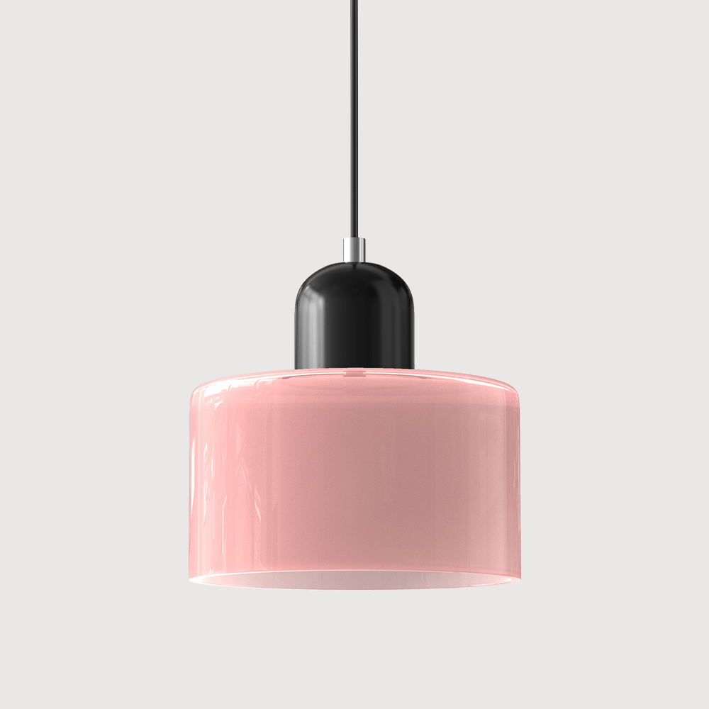 Handwoven Glass Pendant Light Bauhaus Style Indoor Hanging Lamp Adjustable Cable for Dining Room Kitchen Home Office | Thomler