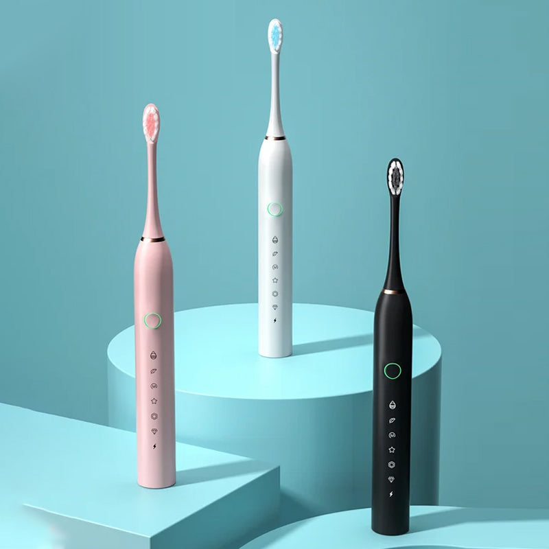 Rechargeable Sonic Toothbrush with 6 Cleaning Modes IPX7 Waterproof Electric Toothbrush 40000 VPM for Daily Oral Care Adults Dental Hygiene | Thomler