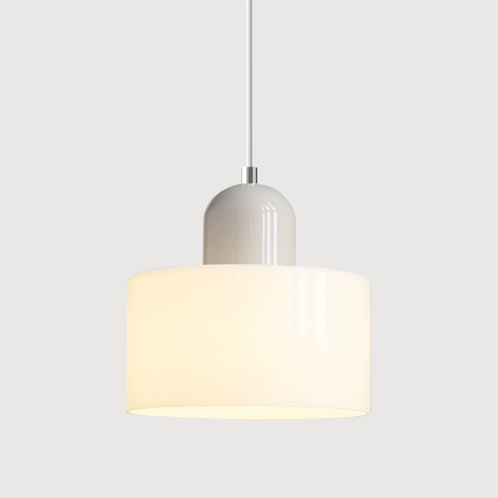 Handwoven Glass Pendant Light Bauhaus Style Indoor Hanging Lamp Adjustable Cable for Dining Room Kitchen Home Office | Thomler
