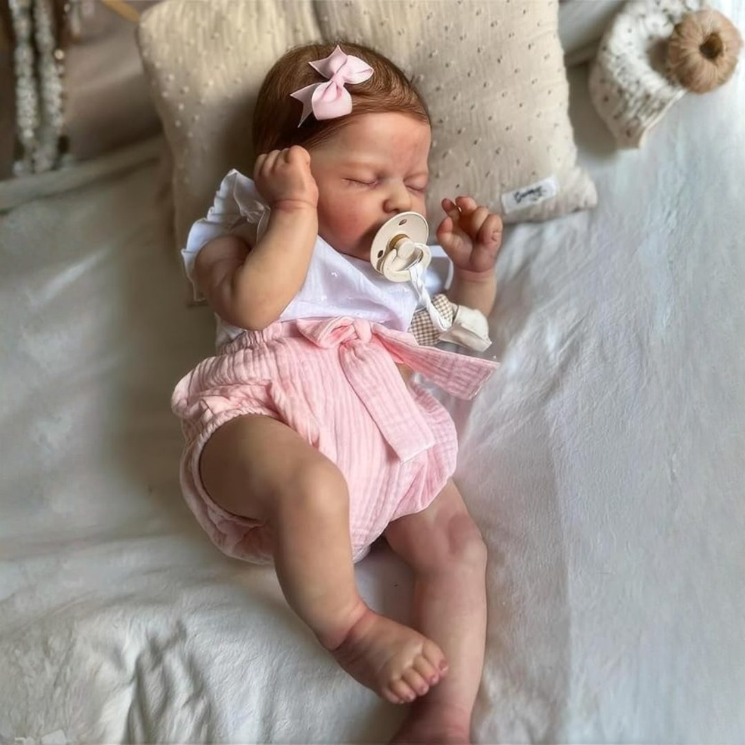 Lifelike Silicone Baby Doll with Soft Touch Skin for Collectible Display & Comfort | Thomler