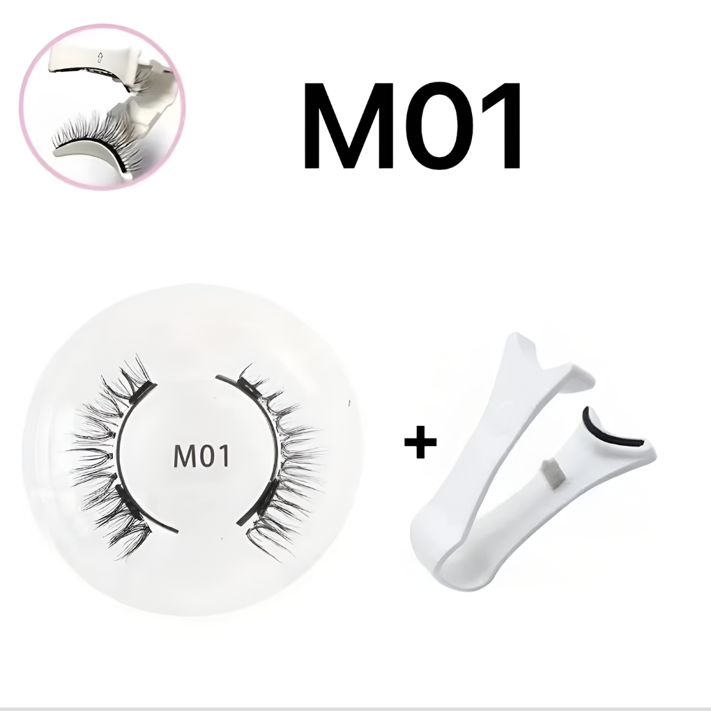 Reusable Magnetic False Eyelashes with Precision Applicator for Natural Volume & All-Day Wear | Thomler