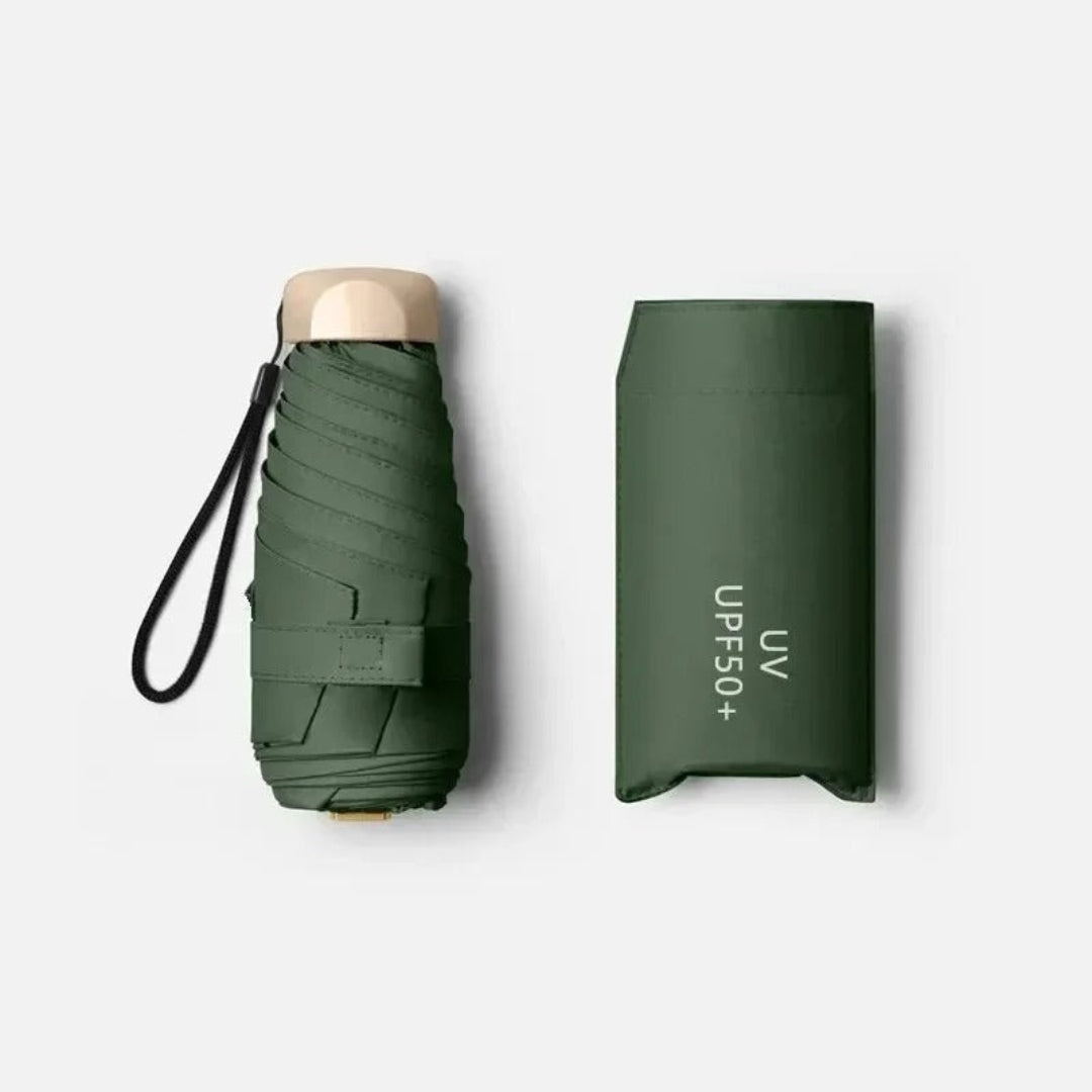 Compact Travel Umbrella with UV Protection & Water-Resistant Canopy | Thomler