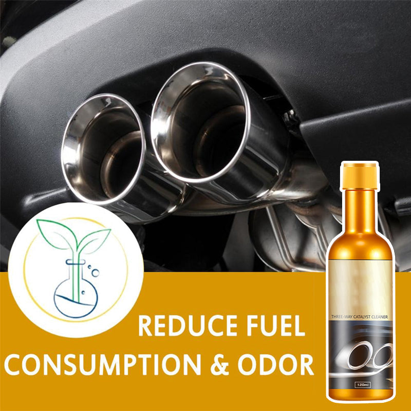 Catalytic Converter Cleaner for Gas & Diesel Engines 4 fl oz Emission Control Solution Fuel System Treatment | Thomler