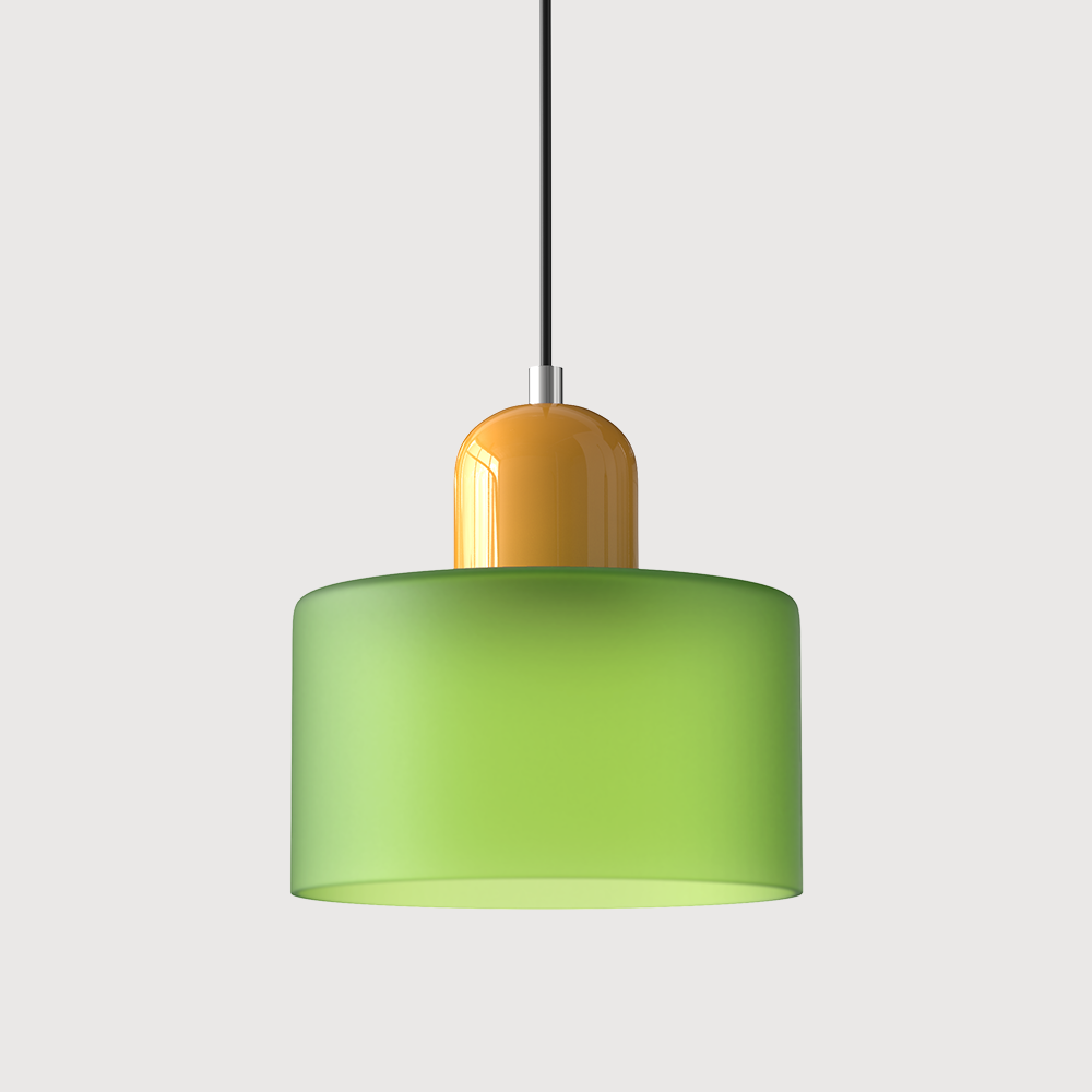 Glass Pendant Light Fixture with Adjustable Cord for Kitchen Island, Dining Room, and Living Room | Thomler
