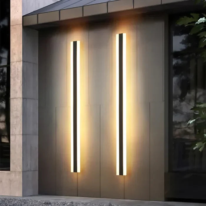 Outdoor Wall Light Weatherproof Fixture LED Modern Exterior Sconce for Porch Patio Entryway Garden Pathway IP65 Waterproof Year-Round | Thomler