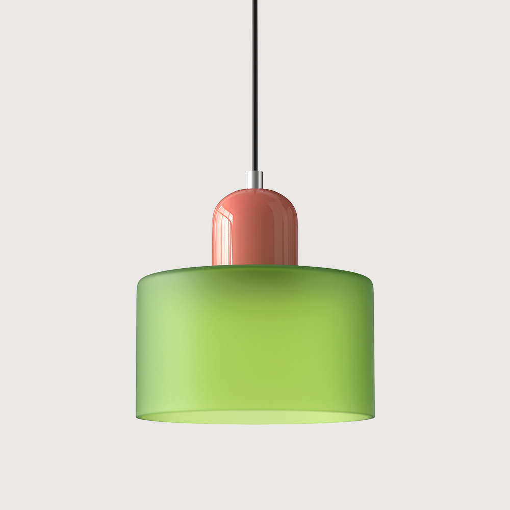 Linear LED Pendant Light White Glass Modern Hanging Fixture for Dining Room Kitchen Island Contemporary Halo Design Adjustable Cable | Thomler