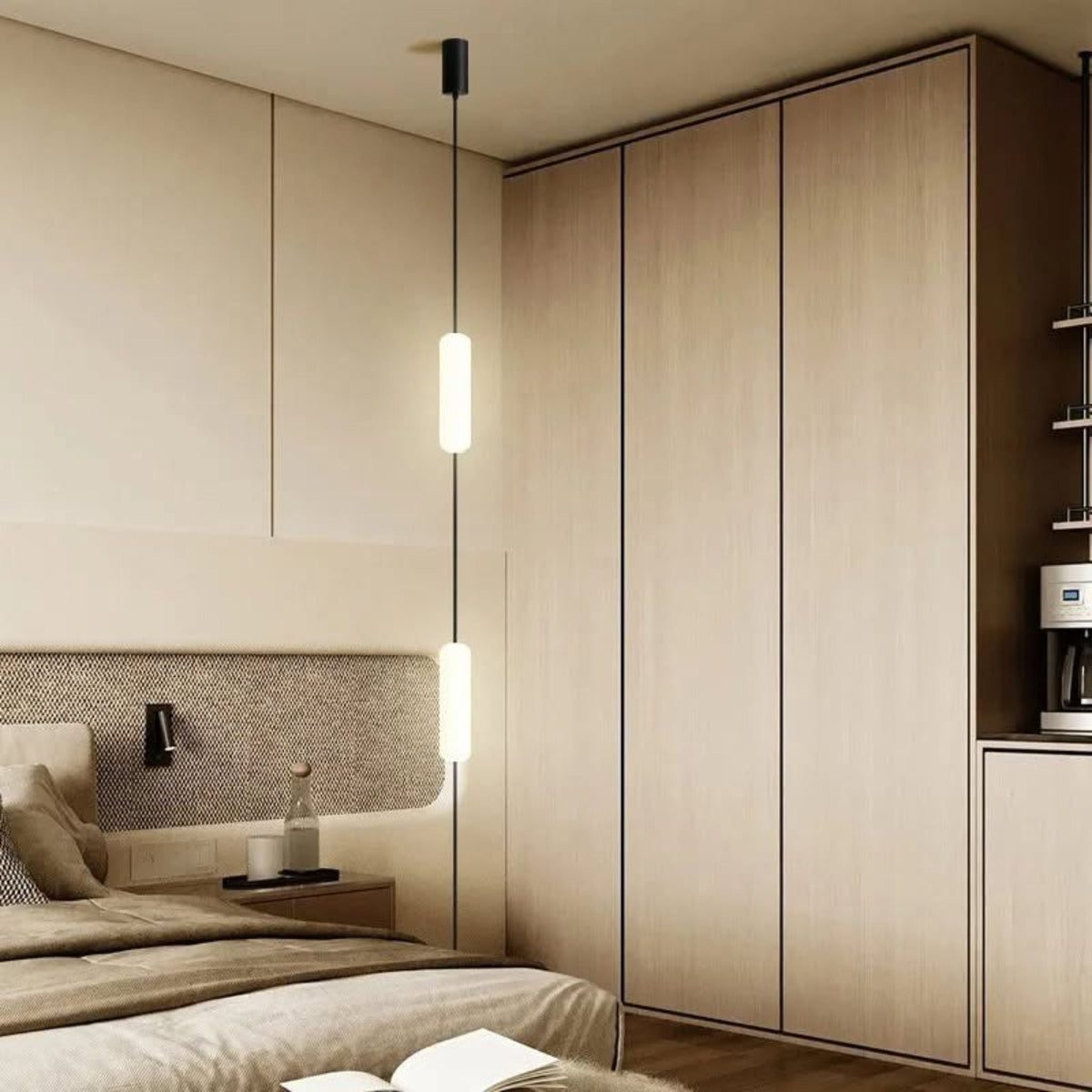 Vertical LED Pole Light – Full-Height Ambient Column Lamp for Living Room & Bedroom | Thomler