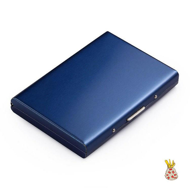 Slim Metal Card Holder with RFID Blocking Technology for Credit Cards & Cash | Thomler