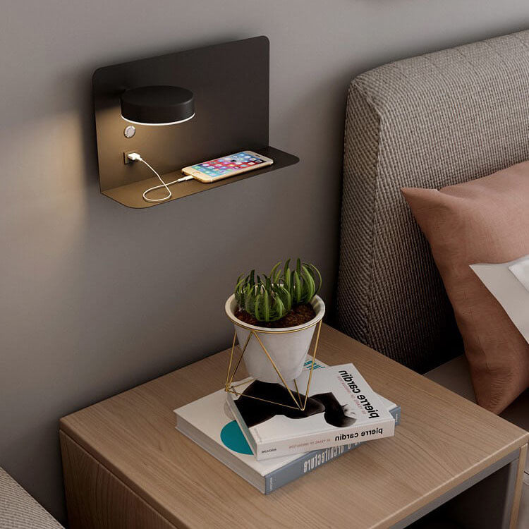 Wall Lamp Iron Acrylic 12W LED 12.6 in Bedroom Bedside Modern Indoor Lighting Fixture | Thomler