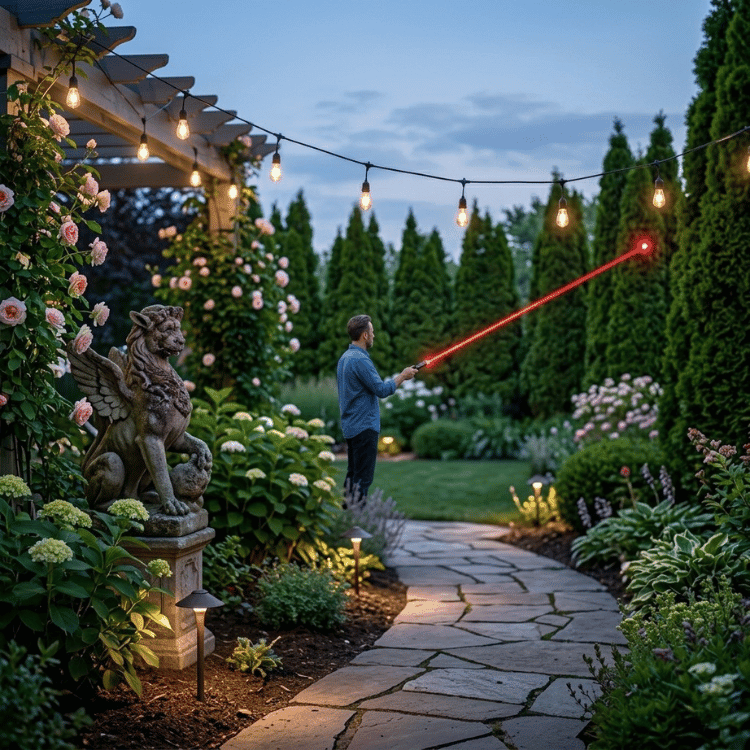 High-Powered Rechargeable Laser Pointer with Adjustable Focus – 6-Mile Range | Thomler