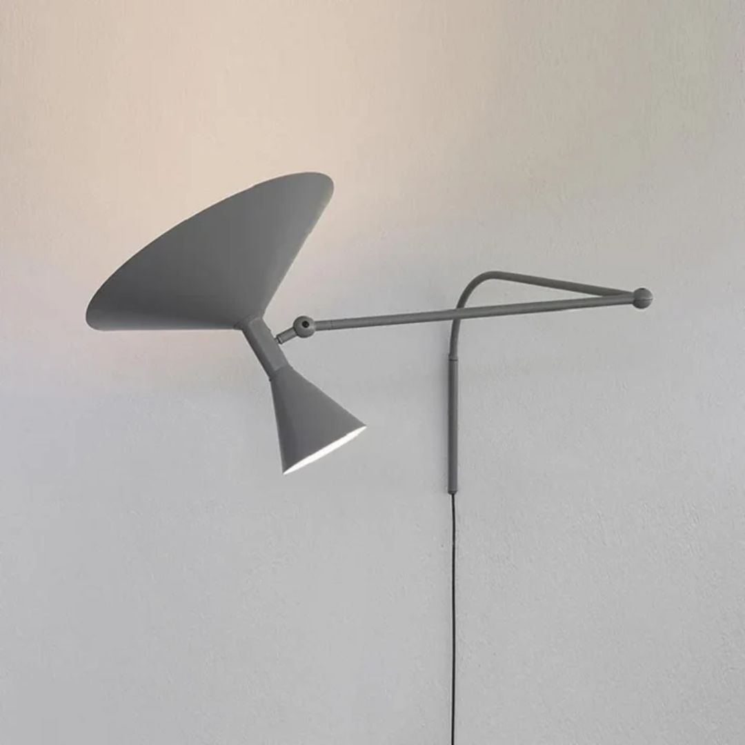 Wall Lamp Metal Adjustable Arm E14 LED Living Room Bedroom Reading Light Directional Indoor Accent Lighting | Thomler