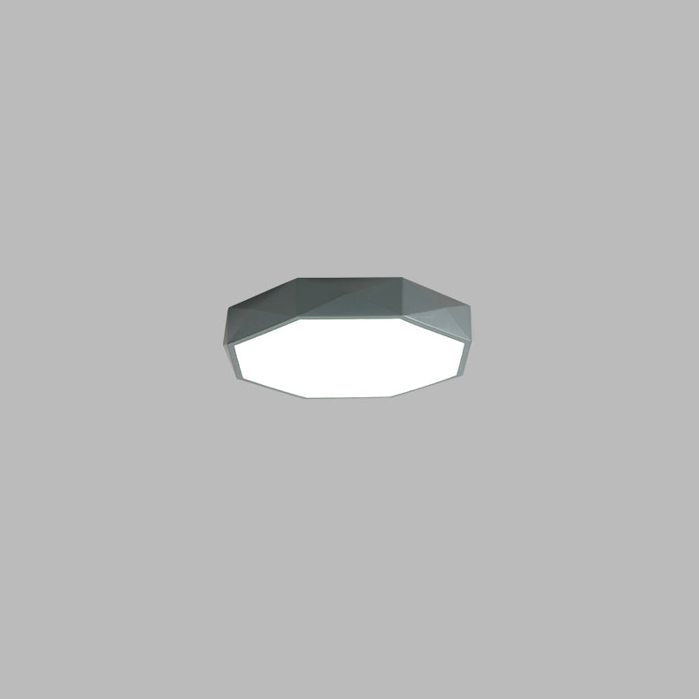 Abstract Scandinavian LED Ceiling Light Flush Mount Minimalist Round Indoor Fixture for Bedroom Living Room Hallway Modern Nordic Style | Thomler