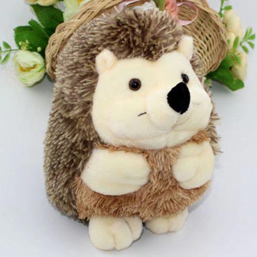 Plush Hedgehog Stuffed Animal Toy – Soft Cuddly Woodland Creature Doll for Kids Toddlers & Babies, Adorable Smiling Face with Sparkly | Thomler