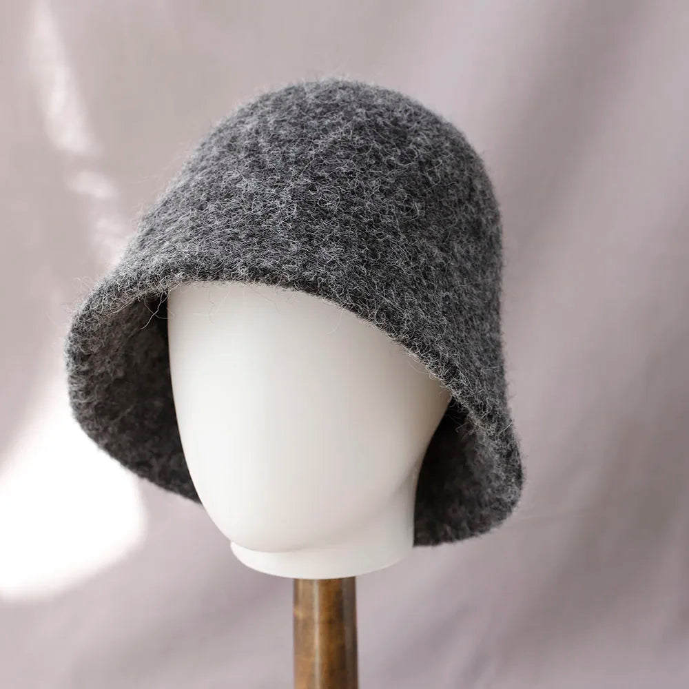 Soft Wool Winter Hat for Women – Foldable, Classic Fisherman Design for Cold Weather | Thomler