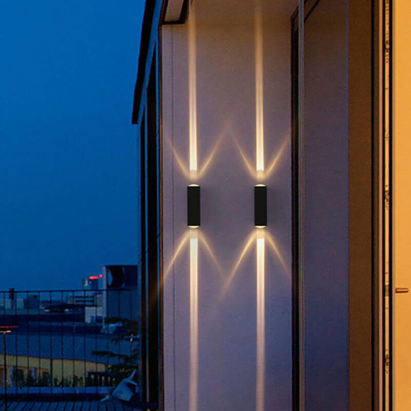 Weatherproof Rectangular Aluminum LED Wall Sconce for Outdoor Spaces | Thomler