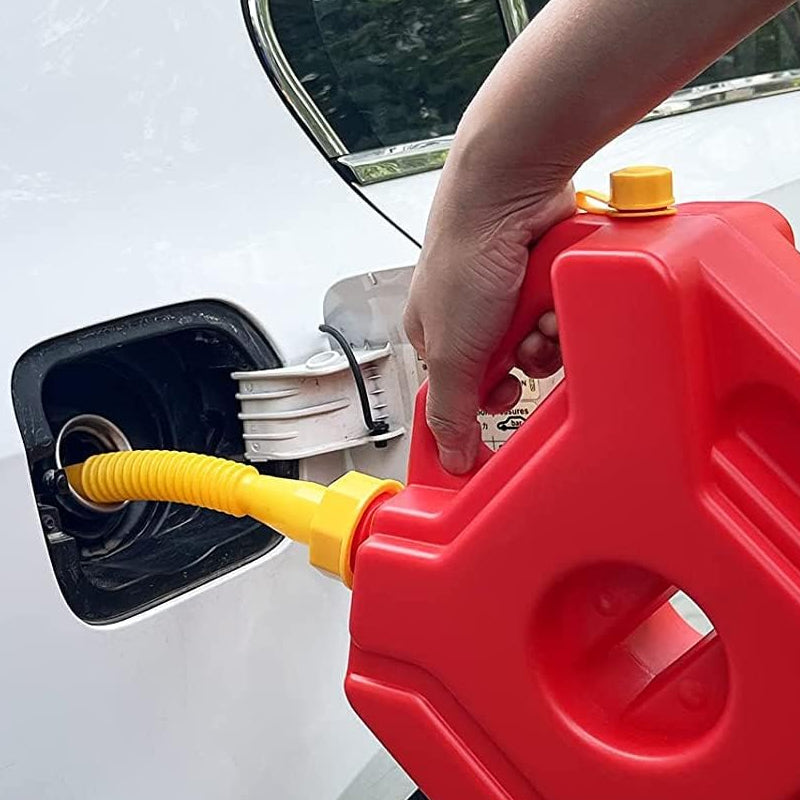 Fuel Container Replacement Spout Kit with Bendable Hose for Gas Cans – Universal Fit Pouring Nozzle Set | Thomler