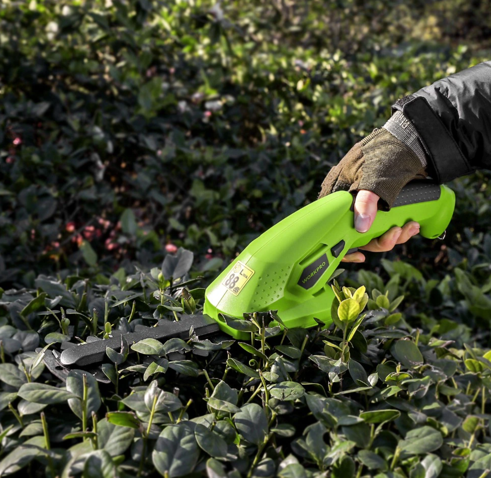 Cordless Electric Hedge Trimmer - Lightweight One-Hand Grass Shears for Lawn Edging & Shrub Sculpting - Rechargeable 7.2V Battery Pruning | Thomler