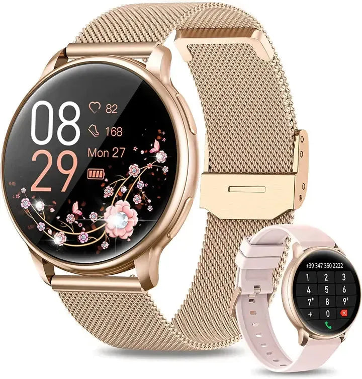 Smartwatch Dames Met Bellen Hartslagmeter Fitness Tracker | Navando