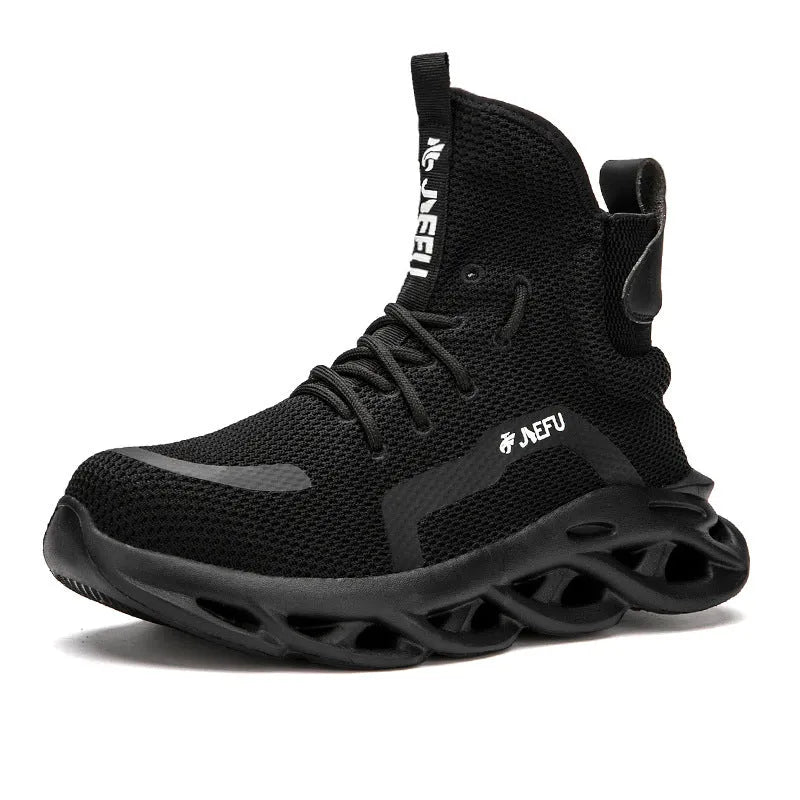 Steel Toe Safety Work Shoes for Men – Kevlar Midsole Protection, Lightweight Comfort for Construction, Warehouse & Industrial Jobs | Thomler