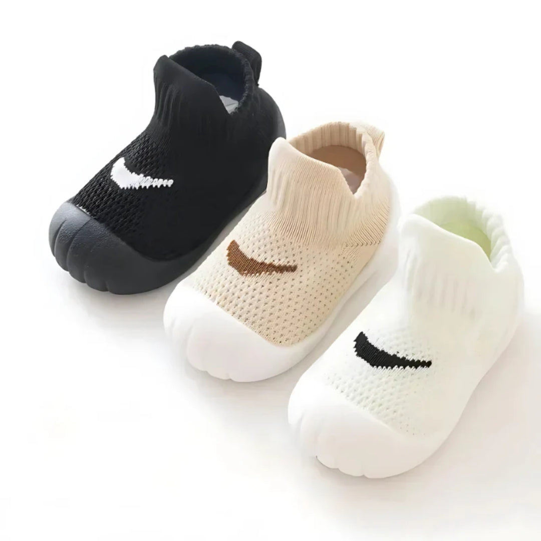 Non-Slip Soft Sole Baby Shoes for First Steps – Breathable Sock-Style Footwear for Crawling Infants and Toddlers 0-4 Years | Thomler