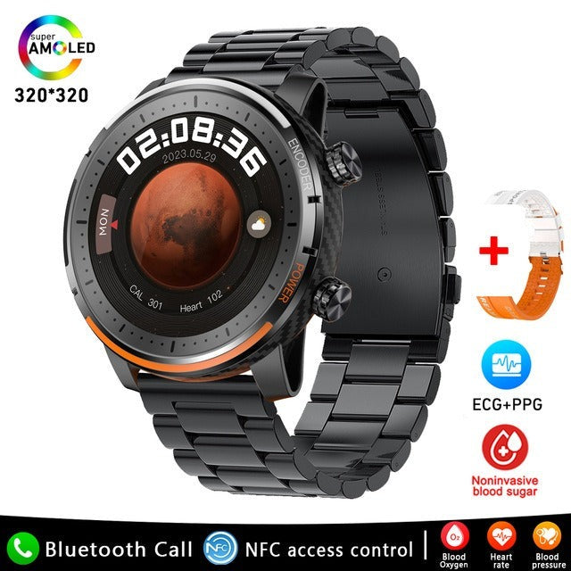 Health Tracking Smartwatch – Heart Rate, Blood Pressure, Oxygen & Sleep Monitor – Waterproof Fitness Watch with Bluetooth Calling & 50+ | Thomler