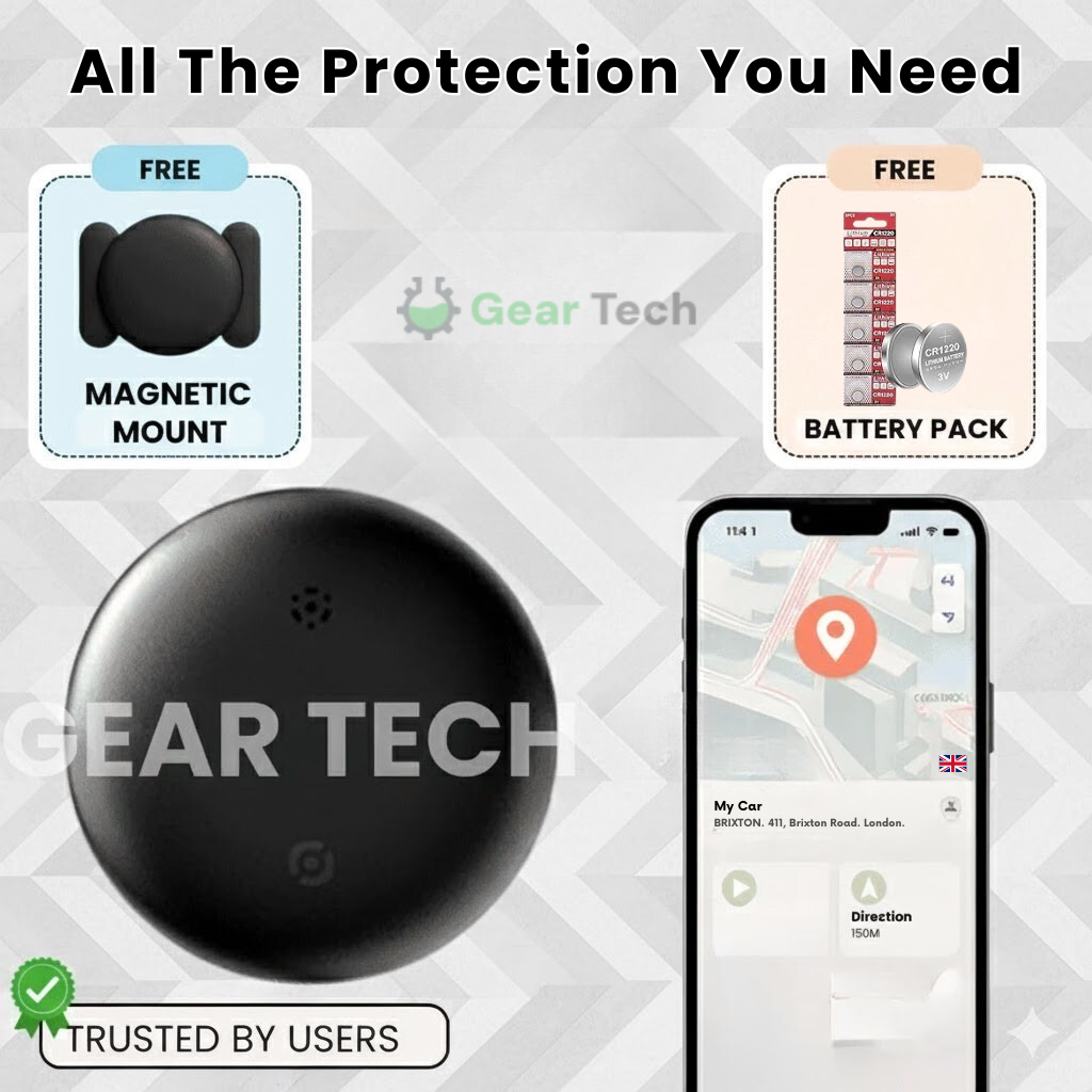 Real-Time Vehicle GPS Tracker for Cars, Trucks & Motorcycles – Lifetime Monitoring, Compact Design, Works with iPhone & Android | Thomler