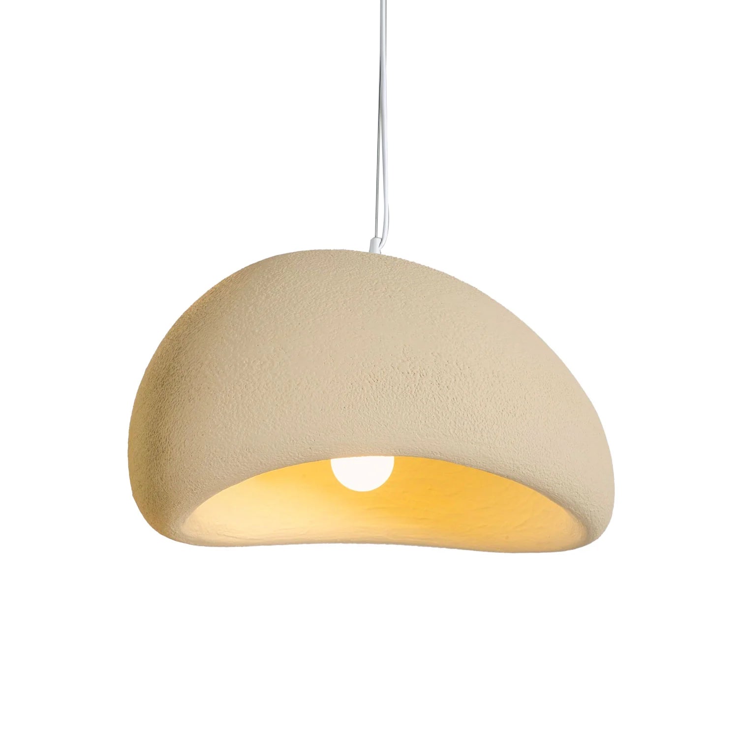 Khmara Pendant Light LED 11.8 in Grey Indoor Ceiling Lamp Adjustable Hanging | Thomler