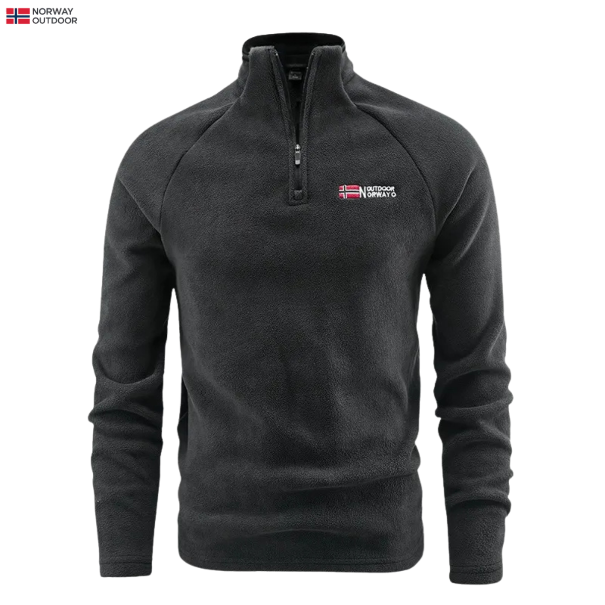 Insulated Fleece Pullover for Men – Lightweight Thermal Layer for Cold Weather & Outdoor Activities | Thomler