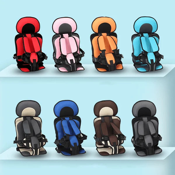 Adjustable Child Car Seat with 5-Point Harness for Infants, Toddlers & Kids | Breathable Cushion, Side-Impact Protection & | Thomler