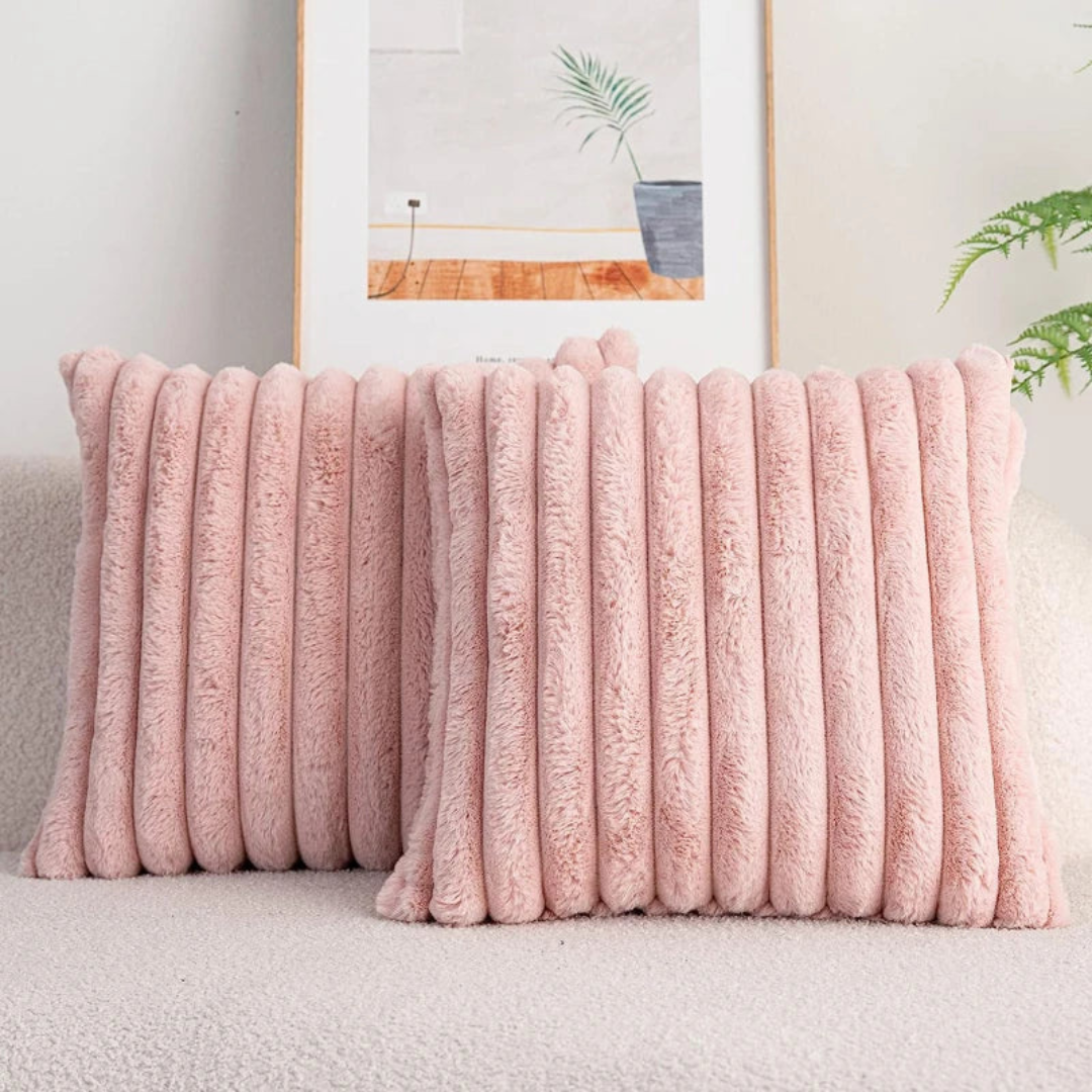 Plush Velvet Throw Pillow Cover – Soft Decorative Cushion Case for Couch, Bed & Living Room | Thomler